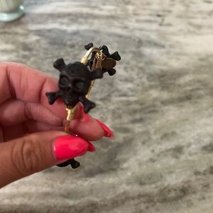 Bourbon and Boweties Skull Bracelet - black - Gasparilla